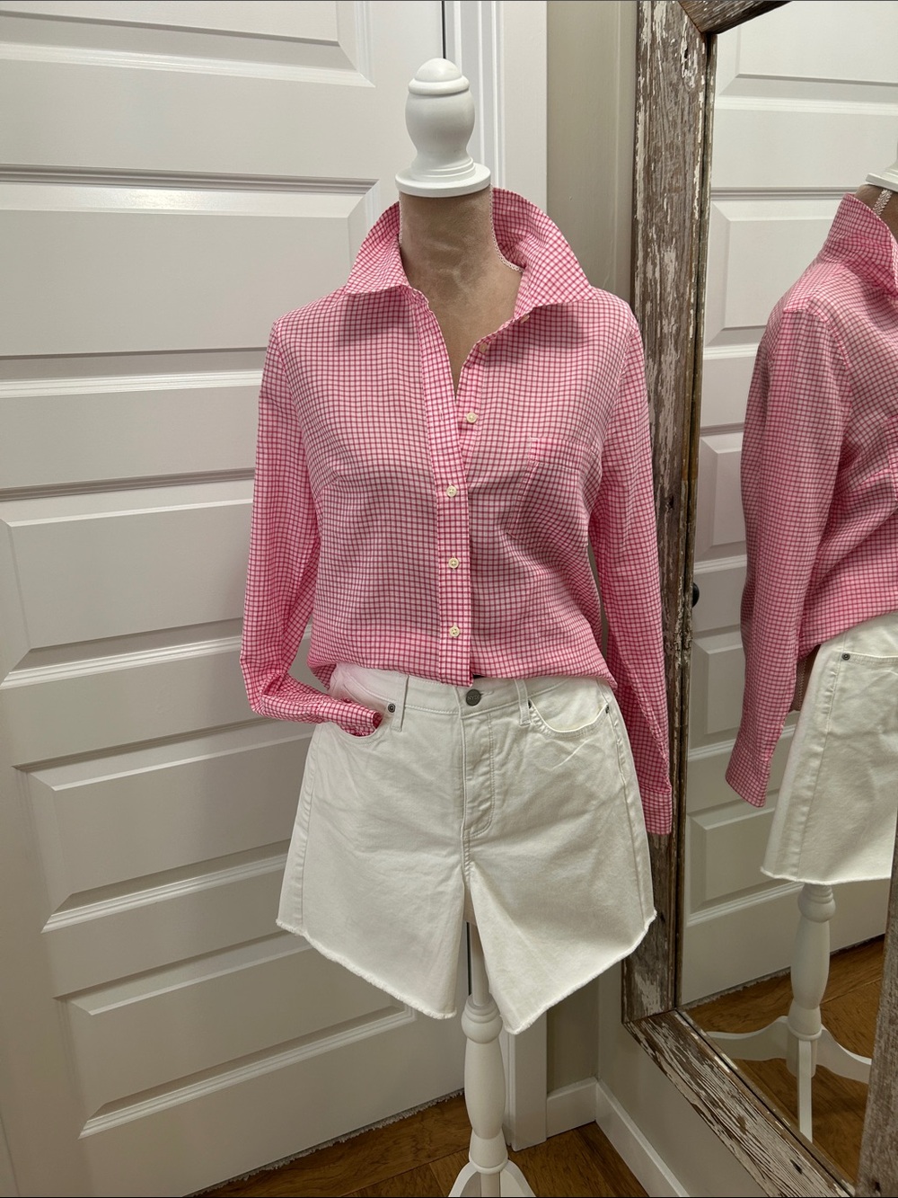 GAP Gingham Blouse - Picture 1 of 7